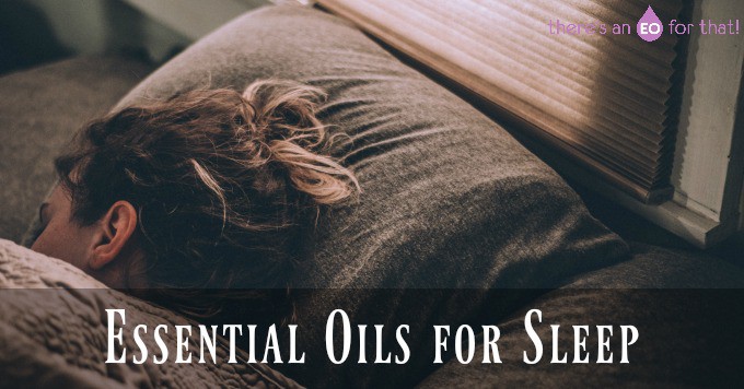 A girl sleeping - Essential Oils for Sleep