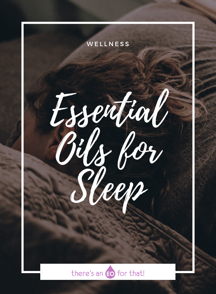 Essential Oils for Sleep - Picture of girl sleeping