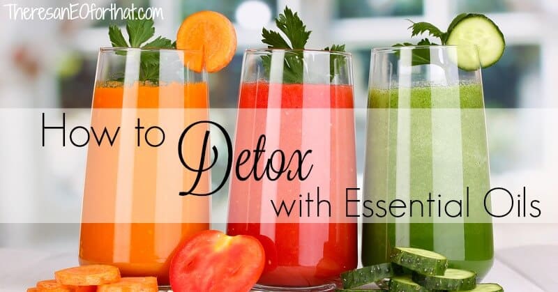 How to use essential oils for detox