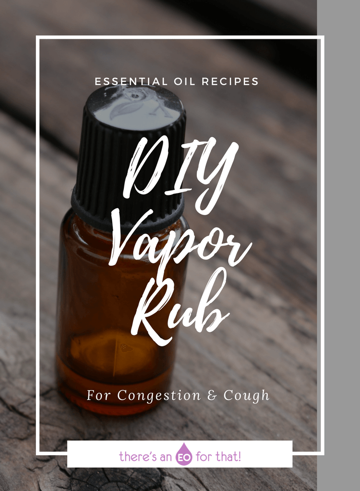 When a respiratory cold digs deep, you need something quick, strong, and effective. This DIY vapor rub clears mucus and opens the lungs and sinuses. #diy #vaporrub #essentialoils