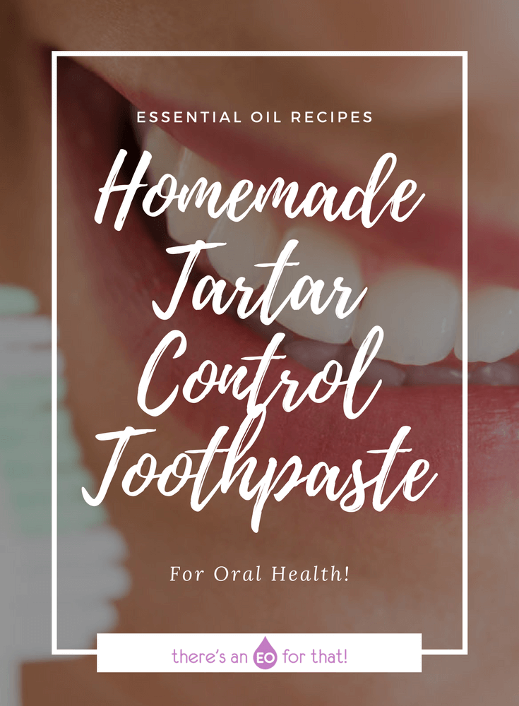 Homemade Tartar Control Toothpaste - This homemade tartar control toothpaste recipe removes tartar, balances acidity and the microbiome of your mouth, and kills cavity causing bacteria!