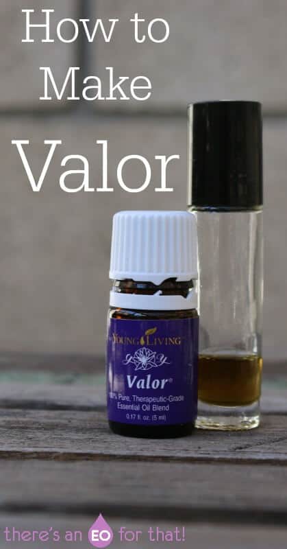 How to Make Valor Essential Oil - Valor is an amazing essential oils blend that balances your energies, boosts confidence and self-esteem, as well as instills a sense of calm and control when you need to feel grounded.