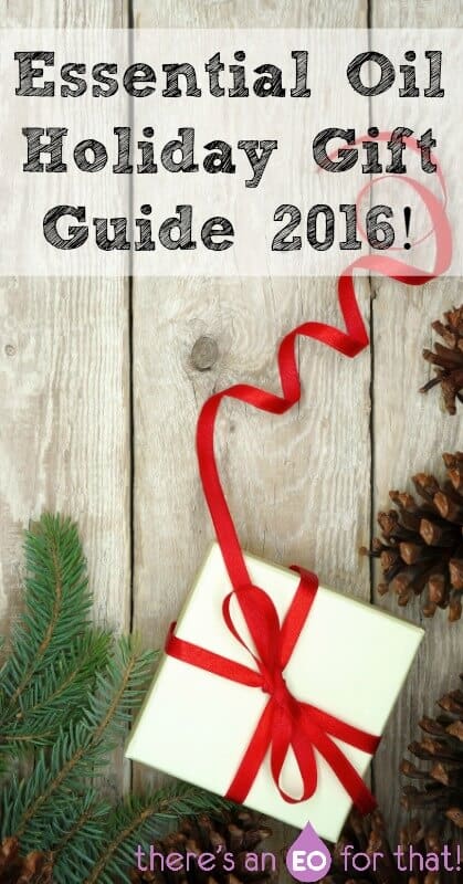 Essential Oil Holiday Gift Guide 2016! - Need an essential oil holiday gift guide this year? Look no further because I've got you covered with everything from EO gift sets to recommended EO books.