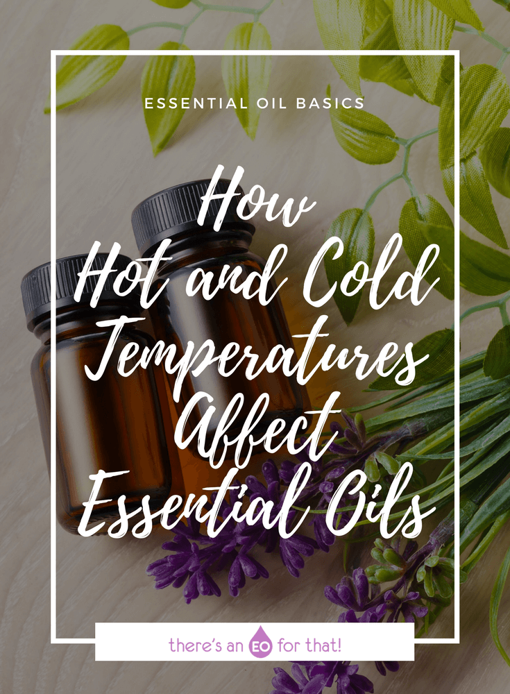How Hot and Cold Temperatures Affect Essential Oils - Learn about the impact heat can have on distilled, expressed, and chemically extracted essential oils and how you can avoid losing their therapeutic properties.