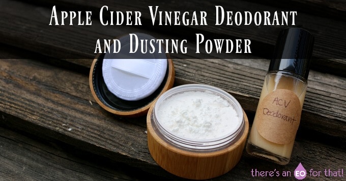 Apple Cider Vinegar Deodorant and Dusting Powder