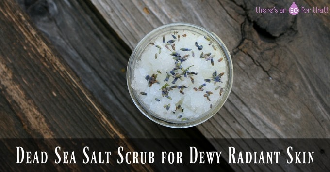 Dead Sea Salt Scrub for Dewy Radiant Skin
