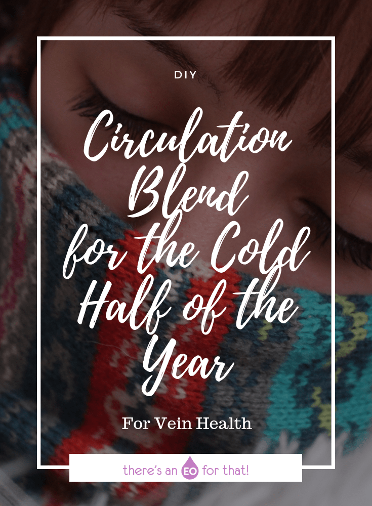 Circulation Blend for the Cold Half of the Year - This blend features essential oils known for their supportive circulatory properties and vein strengthening abilities.