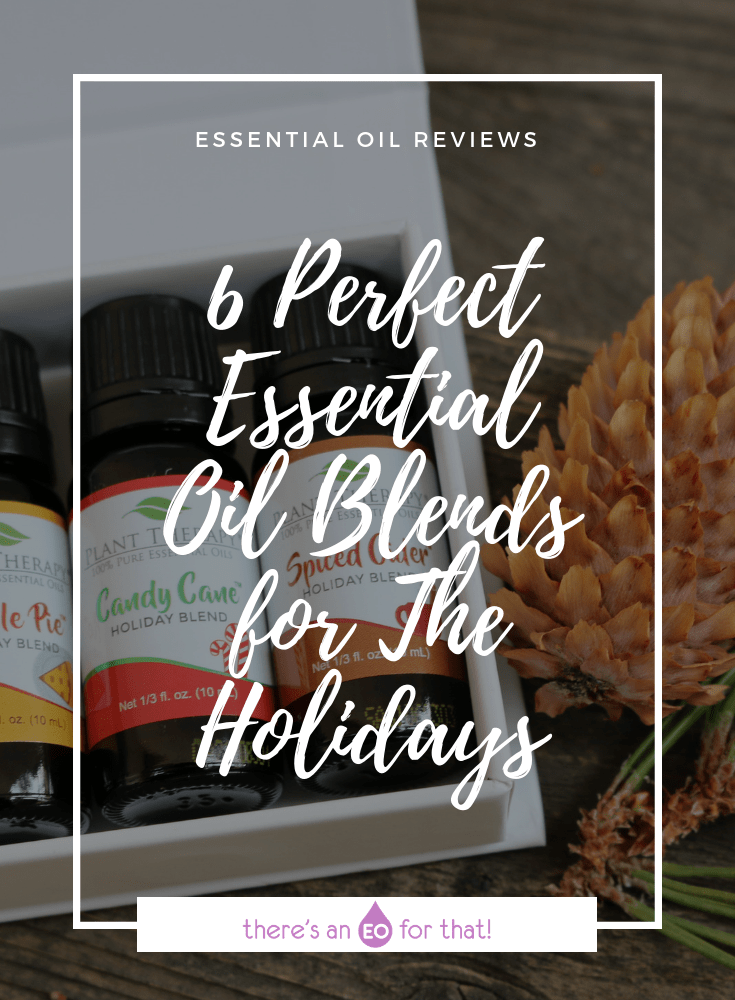 6 Perfect Essential Oil Blends for The Holidays - These blends are reminiscent of chilly fall days, holiday treats, and cozy winter holidays.