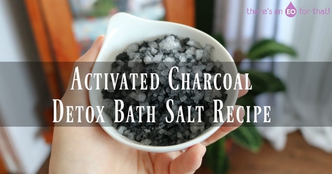 Activated Charcoal Detox Bath Salt